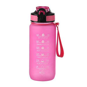 1 Liter Water Bottle Motivational Sport